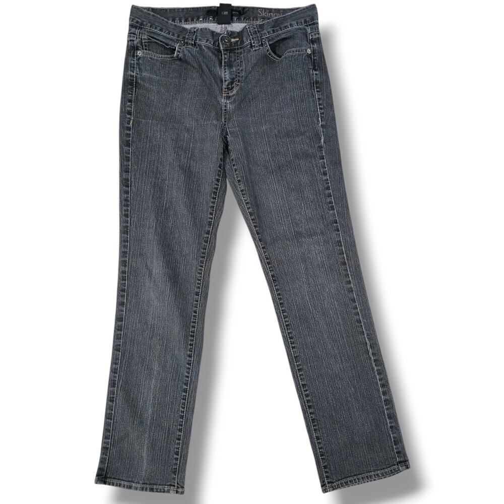 Calvin Klein Jeans Women’s Skinny Leg Jeans Size 30/10 Gray Wash